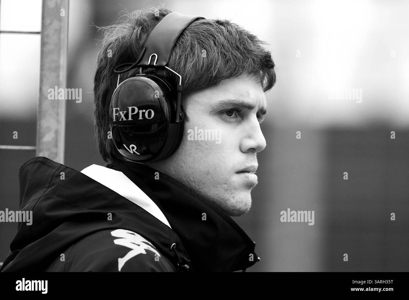 Februar 2010 - Luiz Razia (BRA) Virgin Racing Test Driver...Formel 1 Test, Tag vier, Jerez, Spanien, Samstag, 13. Februar 2010. (Vermerk: © Sutton Motorsports/ZUMApress.com) Stockfoto