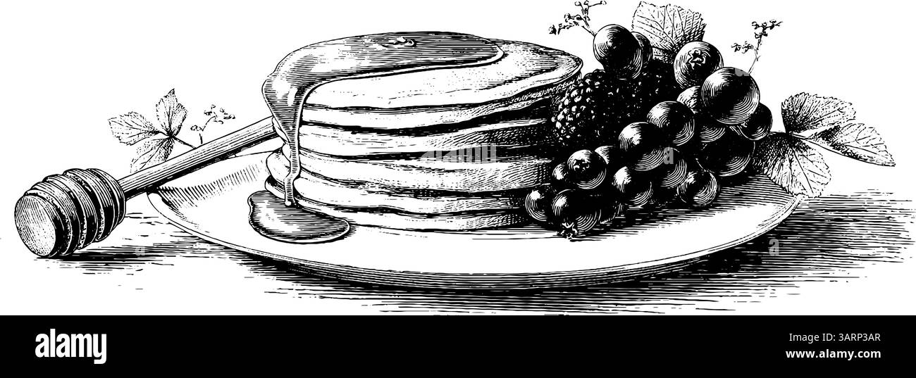 Gravierte Illustration Set aus Pizzablättchen mit Oliven und frischen Kräutern für kulinarisches Design. Stock Vektor