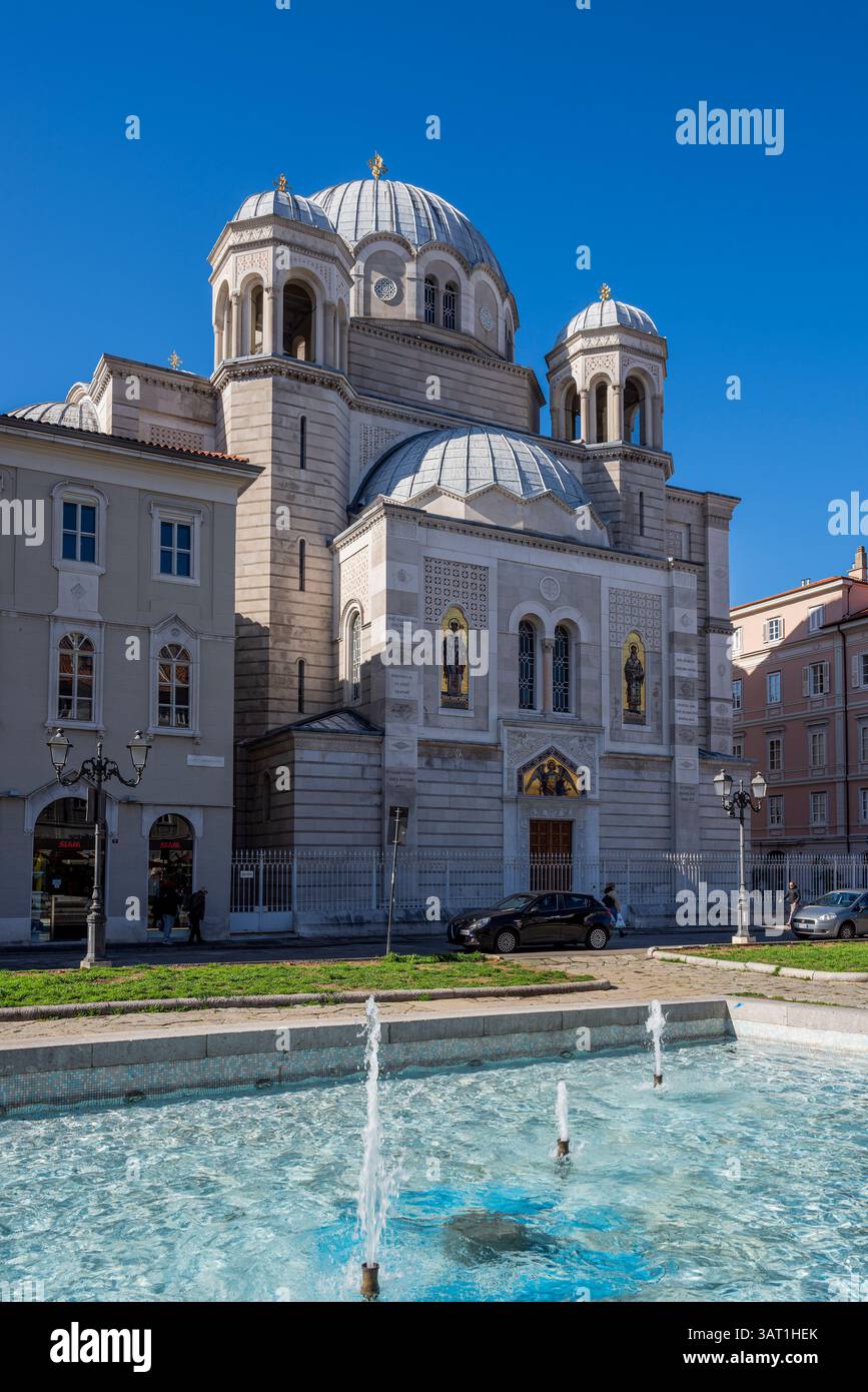 Kirche St. Spyridon, Triest, Friaul-Julisch Venetien, Italien Stockfoto