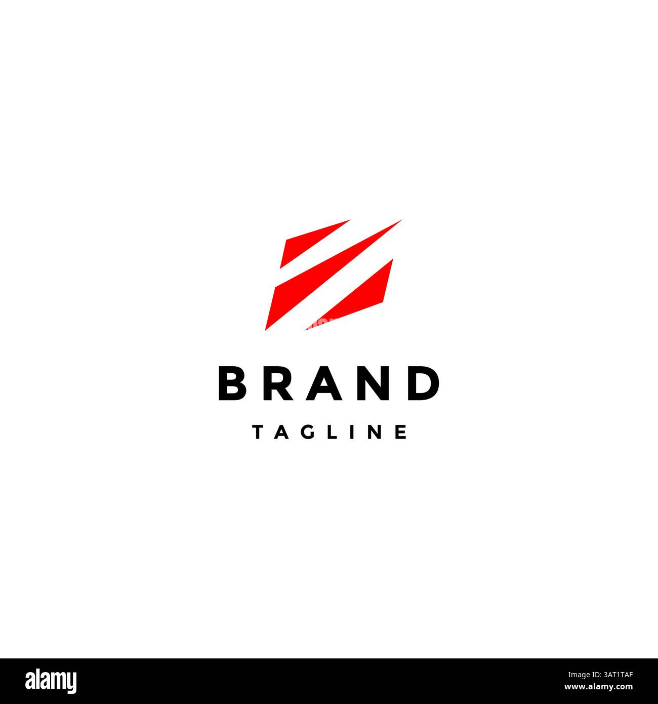 Abstrakte Geometrie Mit Drei Dreiecken-Logo. Konstruktion Von Geometrie-Symbolen Für Geschwindigkeit Und Leistung Von Dreieckslinien. Stock Vektor