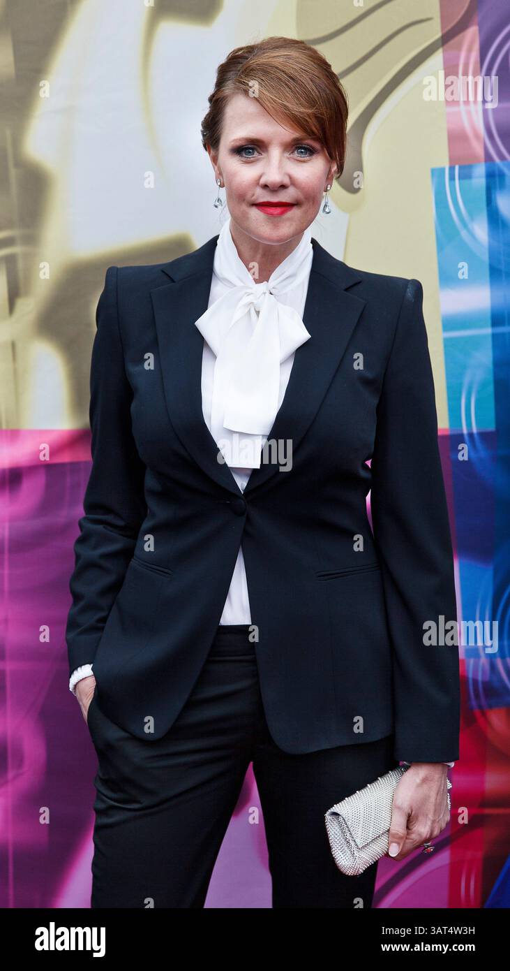 Juni 2013: Vancouver, British Columbia, Kanada: Schauspielerin, Produzentin und Regisseurin AMANDA, DIE bei den LEO Awards 2013 auf den roten Teppich KLOPFT. (Bild: © Andrew Chin/ZUMAPRESS.com) Stockfoto