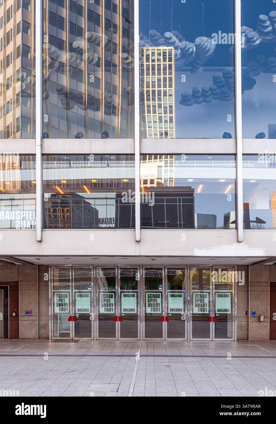 Stadttheater Frankfurt, Hessen, Deutschland Stockfoto
