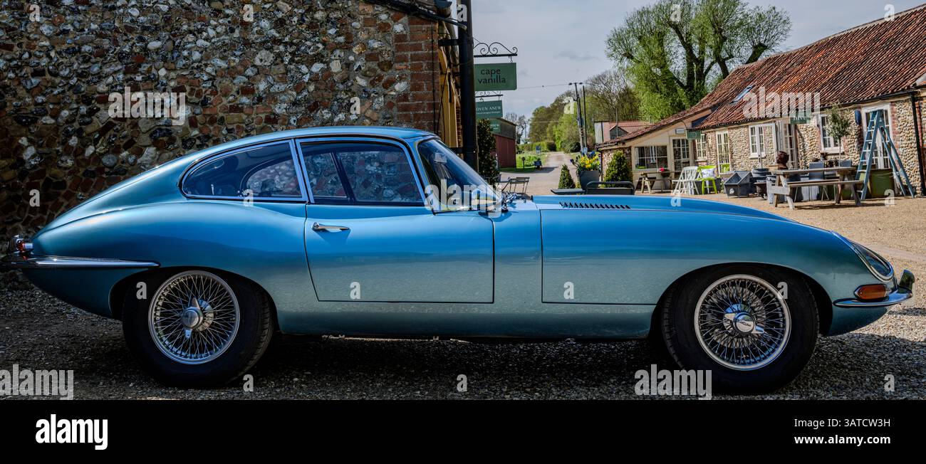1965 Jaguar Oldtimer Typ E Stockfoto