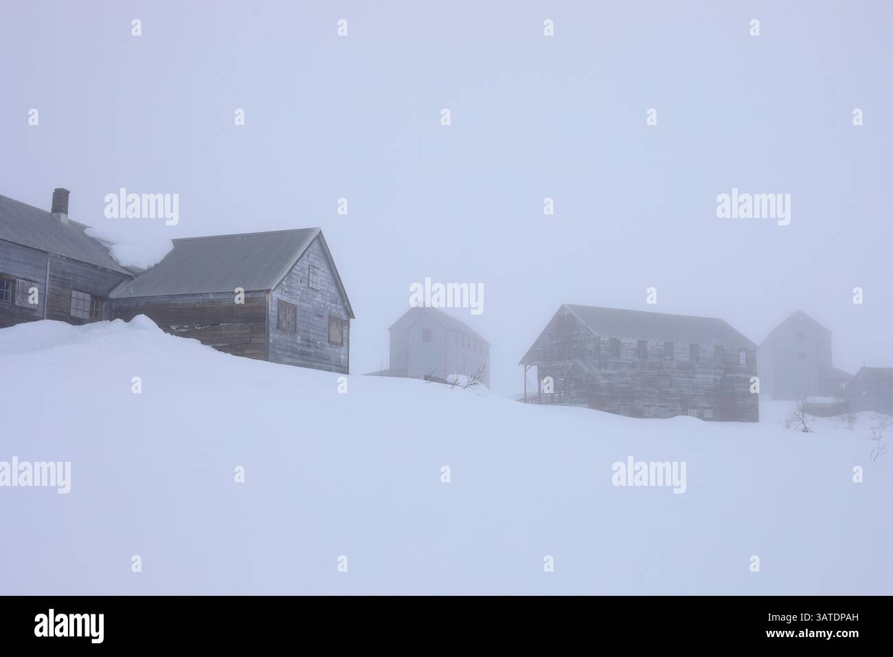 Bergbaugeschichte Alaskas Stockfoto