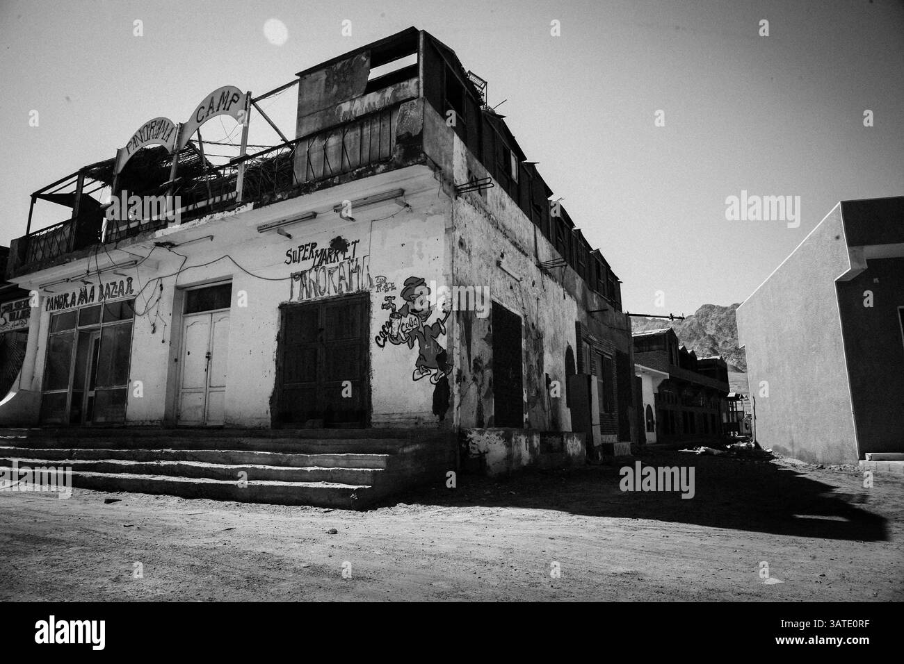 28. September 2013 - Nuweiba, Ägypten - leere Geschäfte in Nuweiba im Südosten des Sinai. (Bild: © Oren Nahshon/ZUMA Wire/ZUMAPRESS.com) Stockfoto