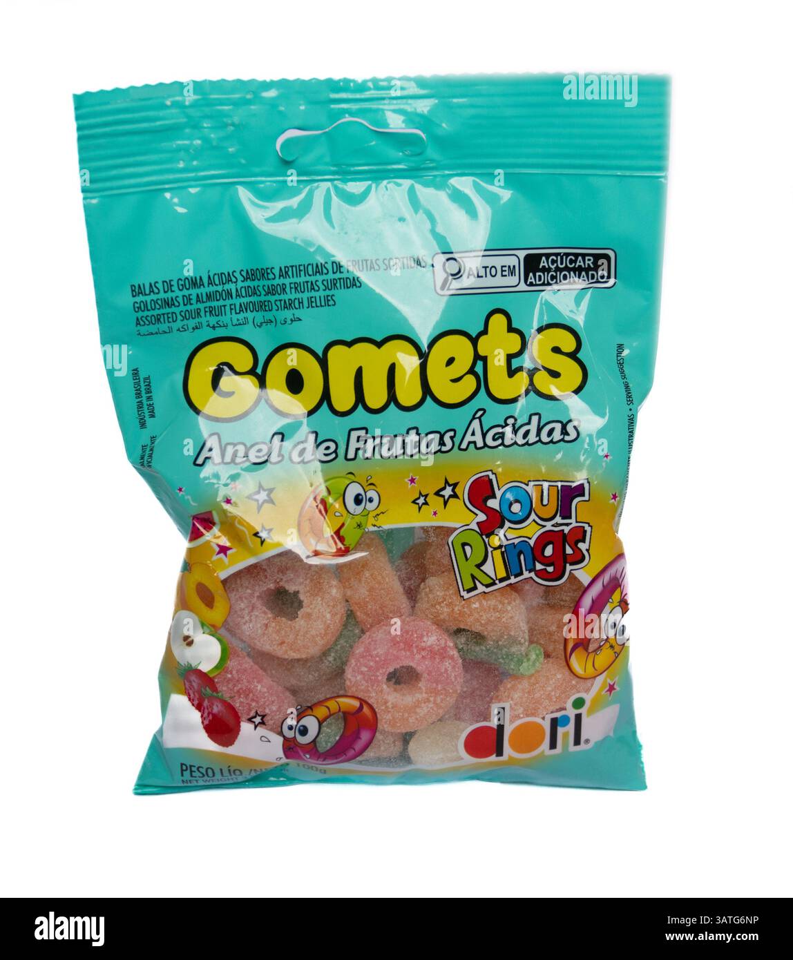 Gomets Dori Fruchtgelee Stockfoto