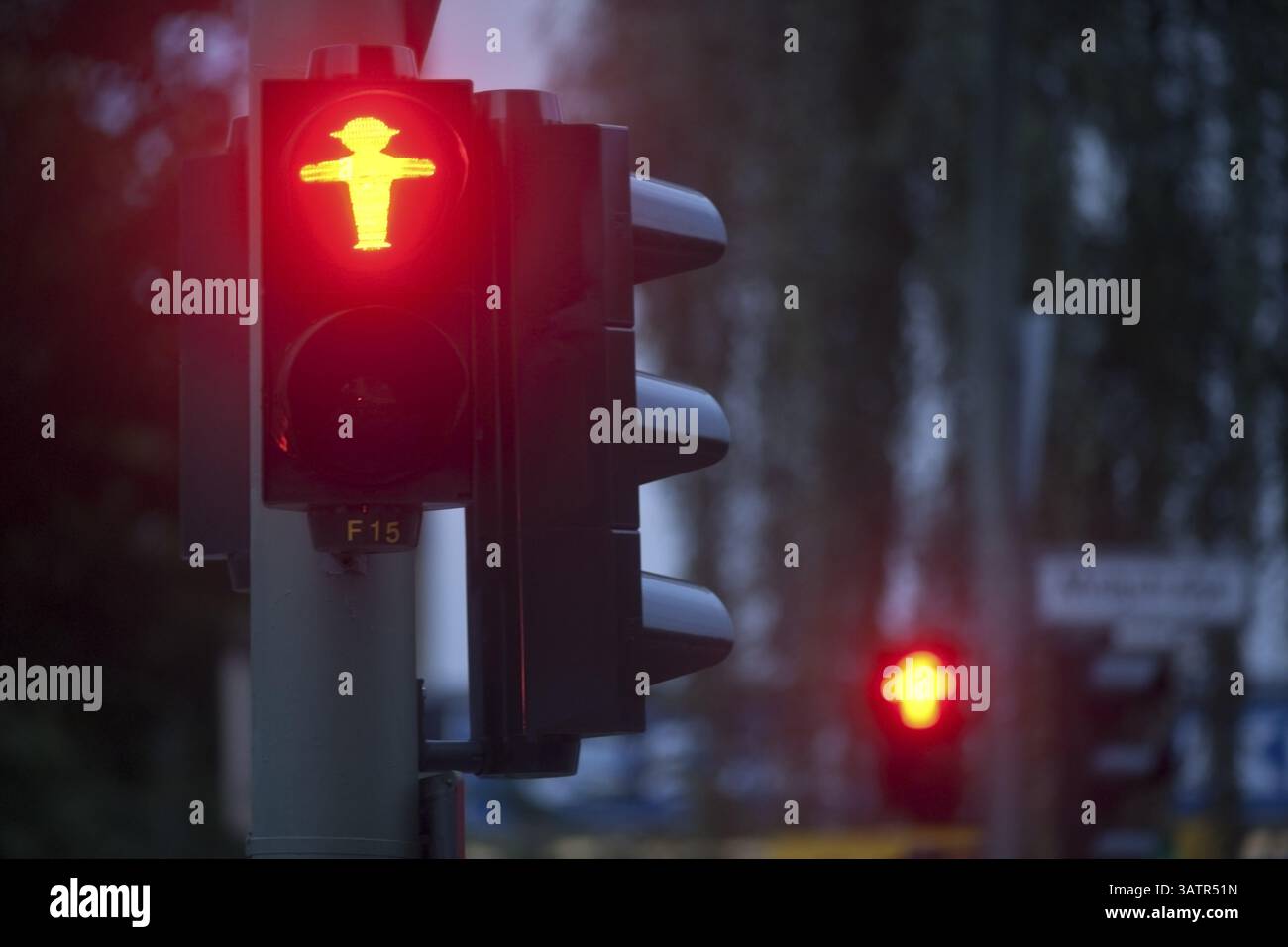 Berlin: Ampelmann Stockfoto