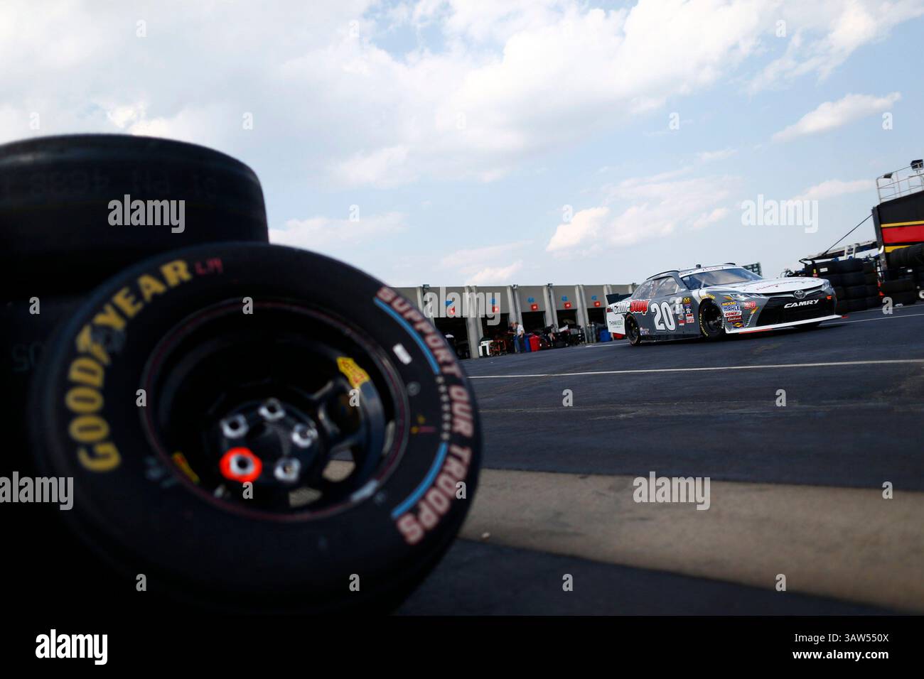 26. Mai 2016 – Concord, NC, USA – Concord, NC – 26. Mai 2016: Erik Jones (20) trainiert für den Hisense 300 auf dem Charlotte Motor Speedway in Concord, NC. (Kreditbild: © ASP/CSM via ZUMA Wire) Stockfoto