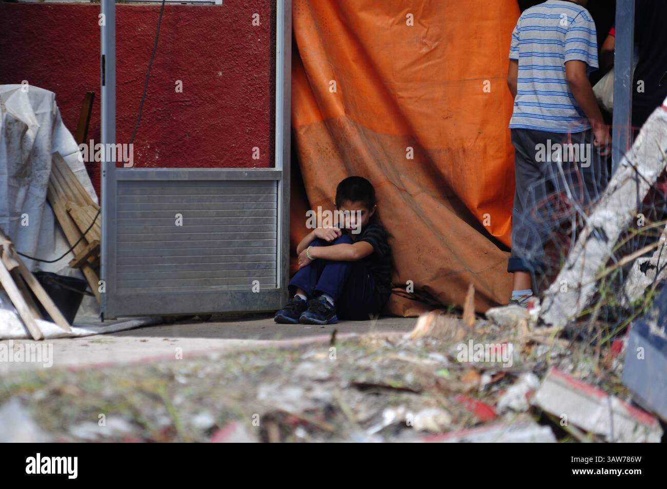 20. April 2016 - Uruguay - Recorrida por tornado que arraso con la ciudad de Dolores el pasado 15 de abril, Soriano, temporal, catastrofes, ND 20160420, foto Fernando Ponzetto (foto: © El Pais/GDA via ZUMA Wire) Stockfoto