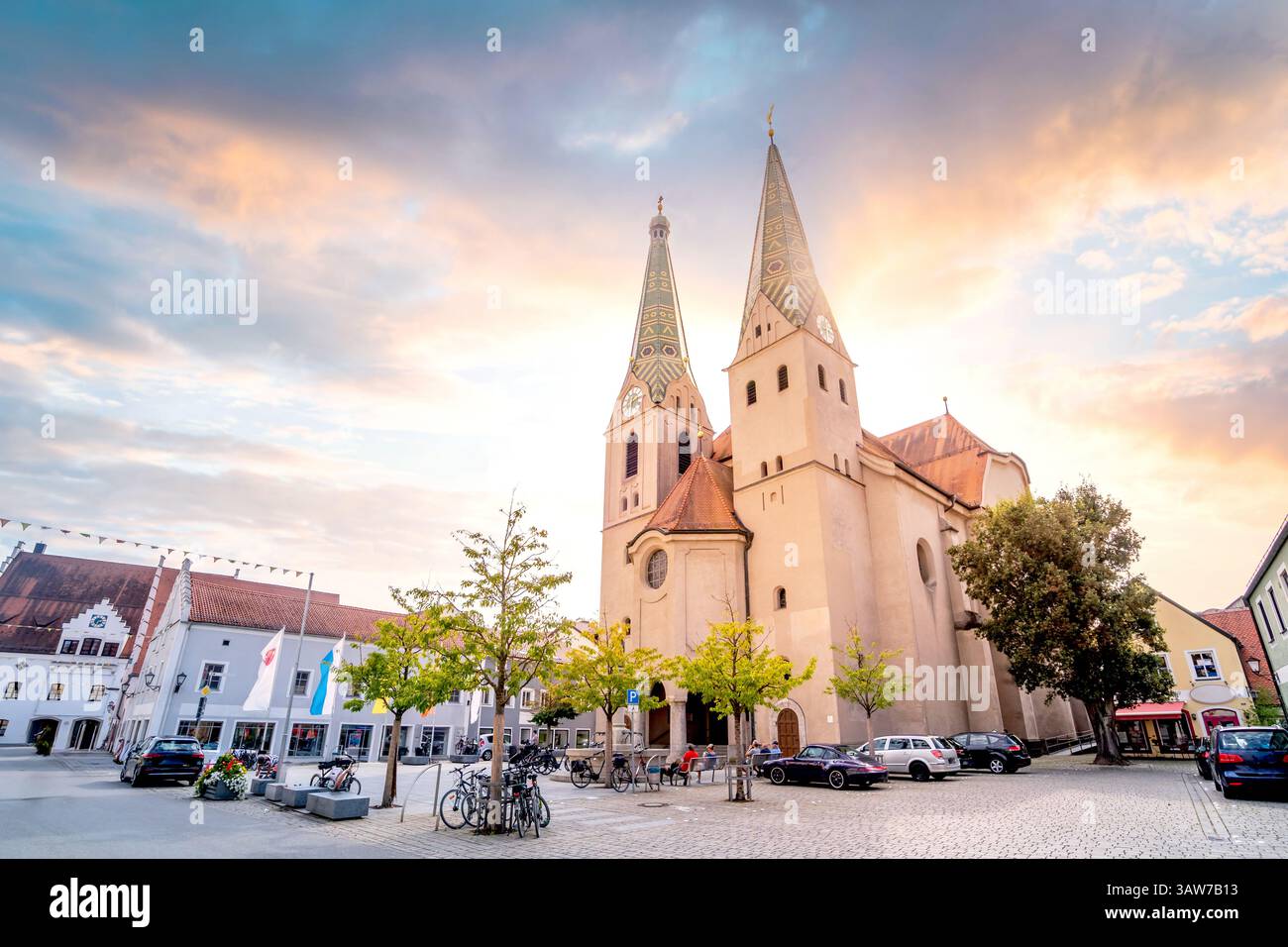 Altstadt von Beilngries, Deutschland Stockfoto