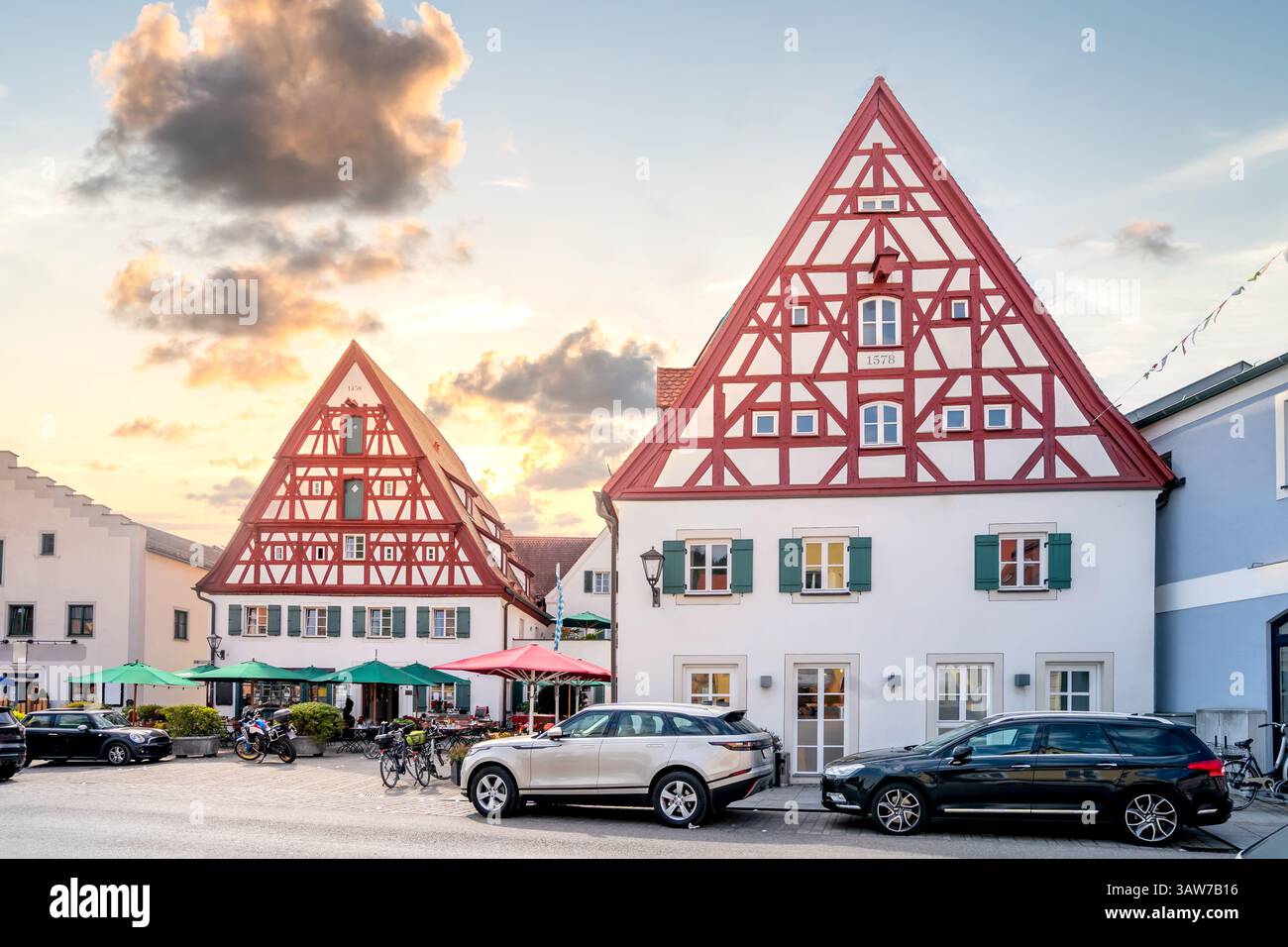Altstadt von Beilngries, Deutschland Stockfoto