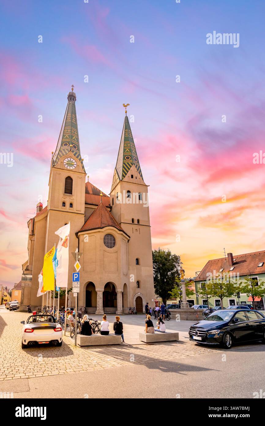 Altstadt von Beilngries, Deutschland Stockfoto