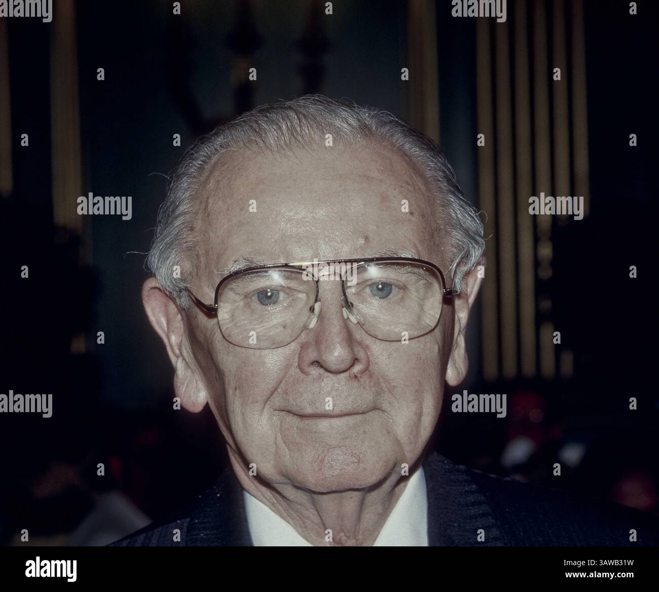 Mai 1987 - Washington, District of Columbia, Vereinigte Staaten - Richter William Brennan Portrait (Bild: © Mark Reinstein Via ZUMA Wire) Stockfoto