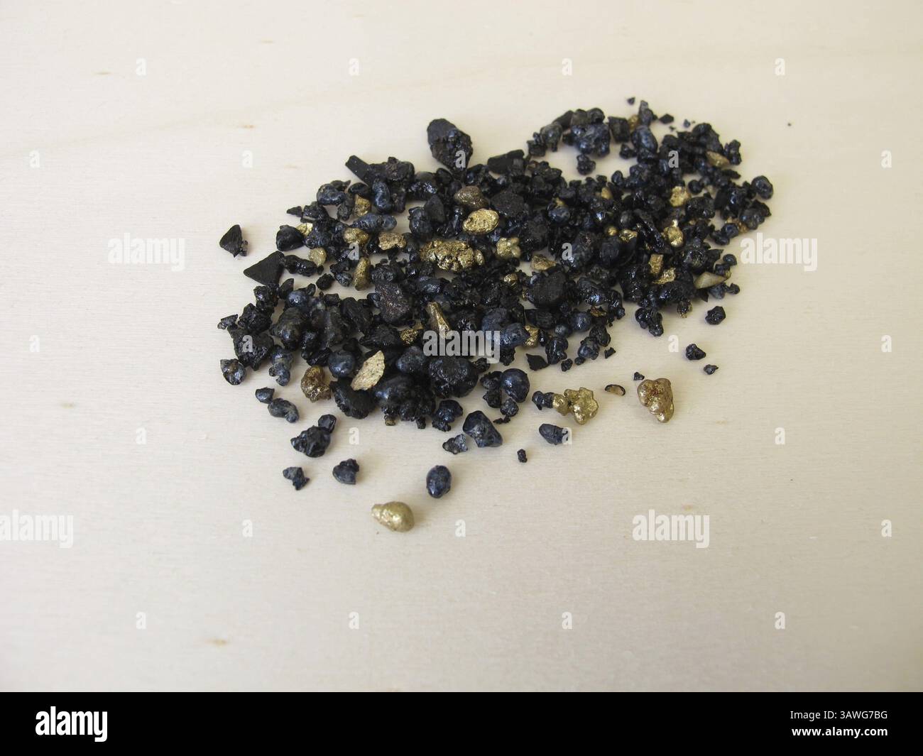 Aurum Nero Weihrauch, Olibanum Weihrauch Harz Stockfoto
