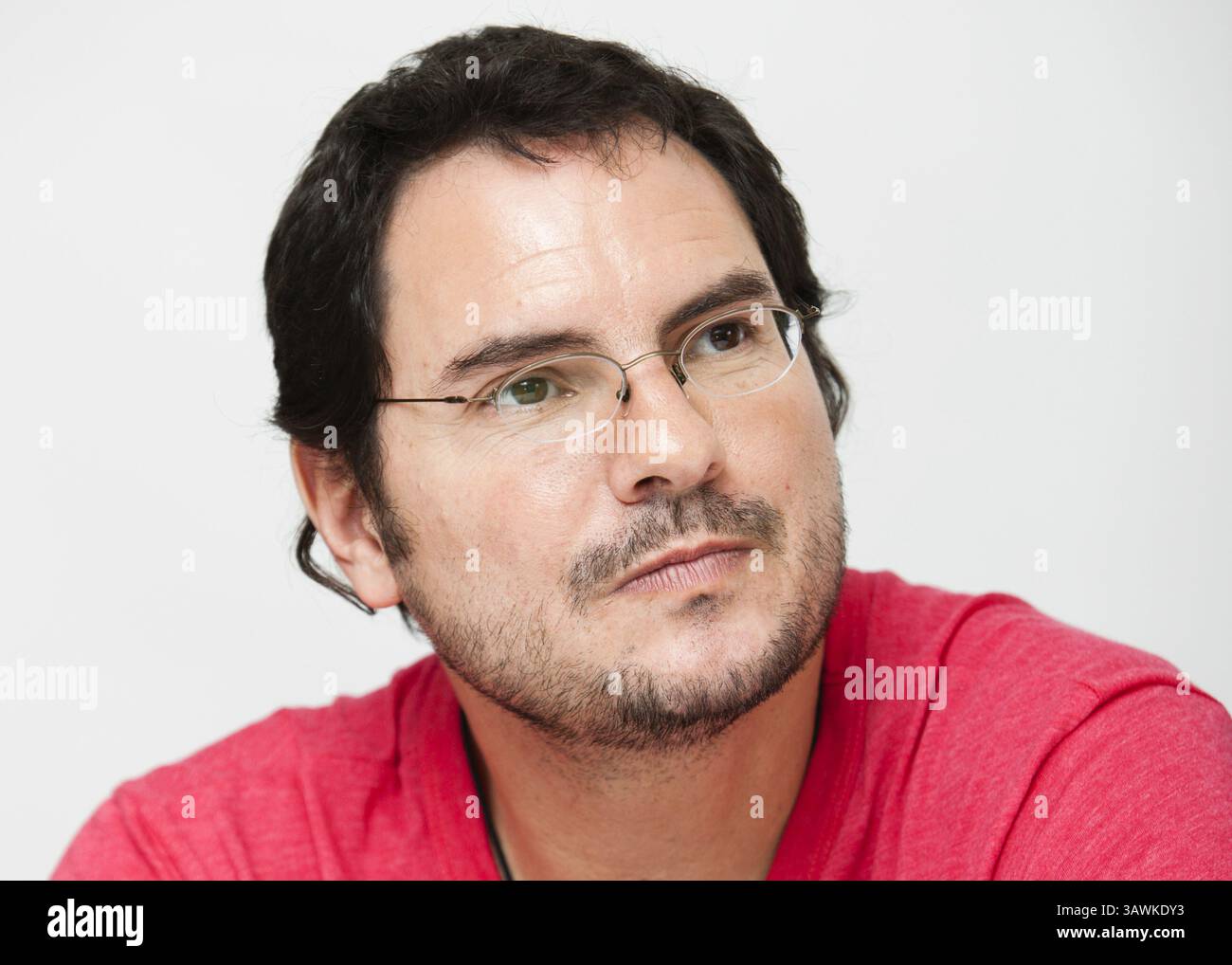 4. Mai 2009 – Hollywood, Kalifornien, USA – Regisseur Carlos Cuaron des Films „Rudo y Cursi“, fotografiert am 4. Mai 2009 in Los Angeles, KALIFORNIEN (Foto: © Armando Gallo/ZUMA Studio) Stockfoto