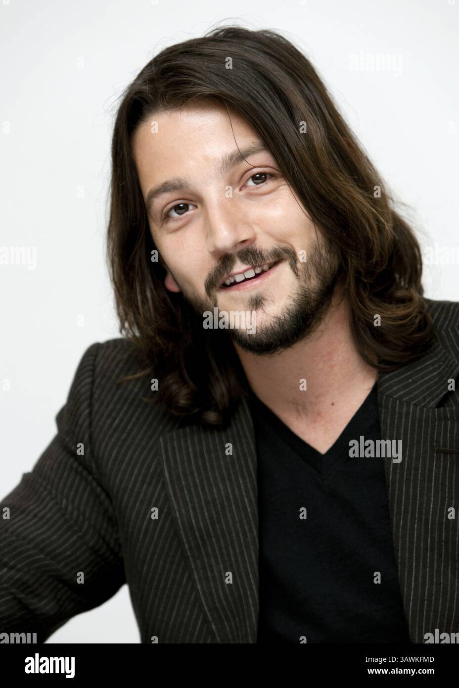 4. Mai 2009 – Hollywood, Kalifornien, USA – Schauspieler Diego Luna des Films „Rudo y Cursi“, fotografiert am 4. Mai 2009 in Los Angeles, KALIFORNIEN (Foto: © Armando Gallo/ZUMA Studio) Stockfoto