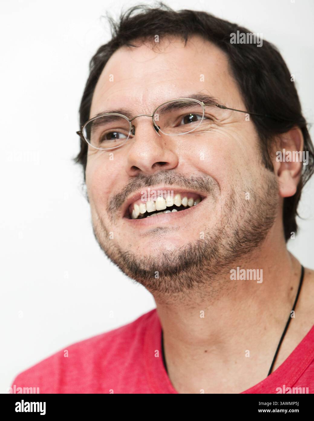 4. Mai 2009 – Hollywood, Kalifornien, USA – Regisseur Carlos Cuaron des Films „Rudo y Cursi“, fotografiert am 4. Mai 2009 in Los Angeles, KALIFORNIEN (Foto: © Armando Gallo/ZUMA Studio) Stockfoto