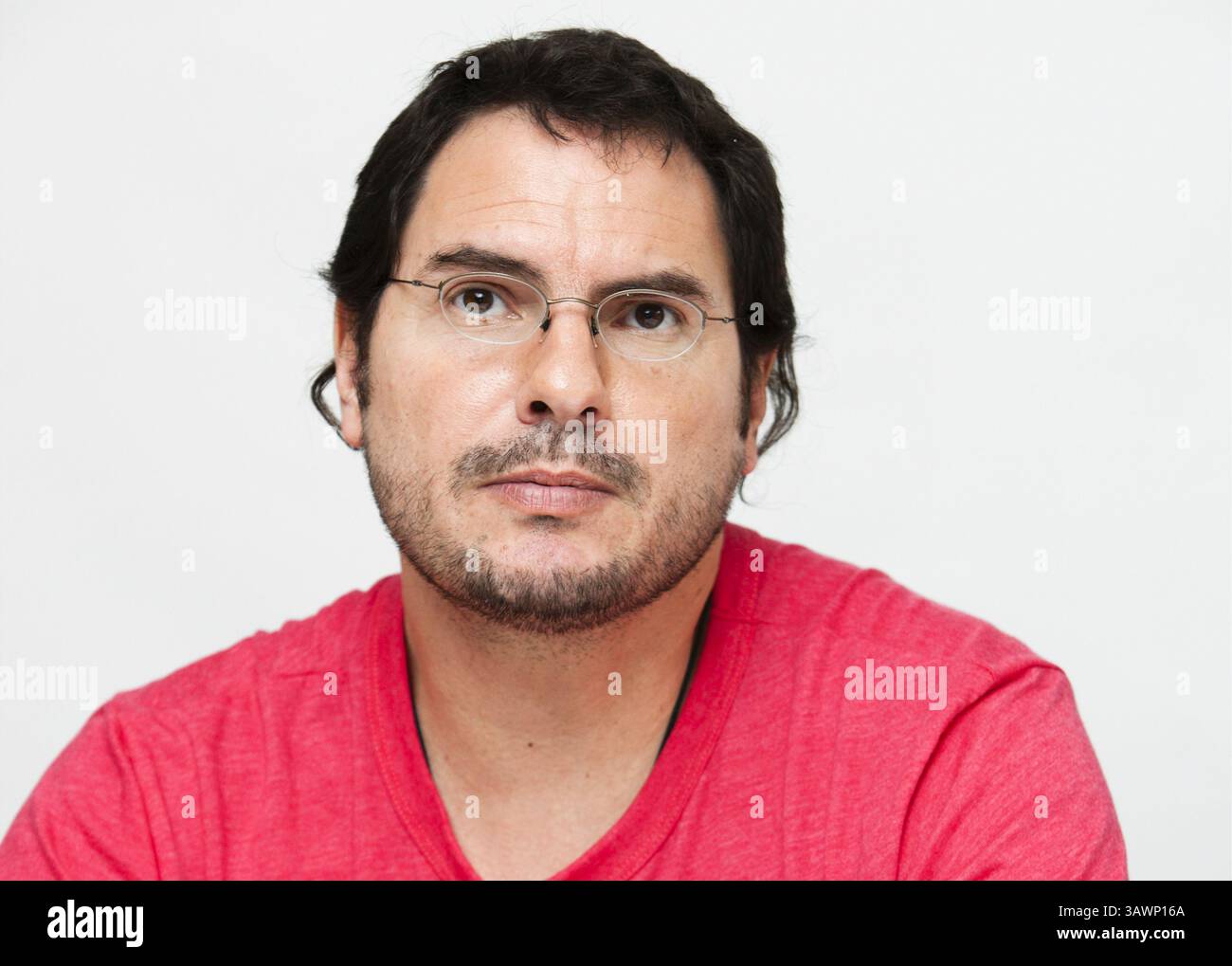 4. Mai 2009 – Hollywood, Kalifornien, USA – Regisseur Carlos Cuaron des Films „Rudo y Cursi“, fotografiert am 4. Mai 2009 in Los Angeles, KALIFORNIEN (Foto: © Armando Gallo/ZUMA Studio) Stockfoto