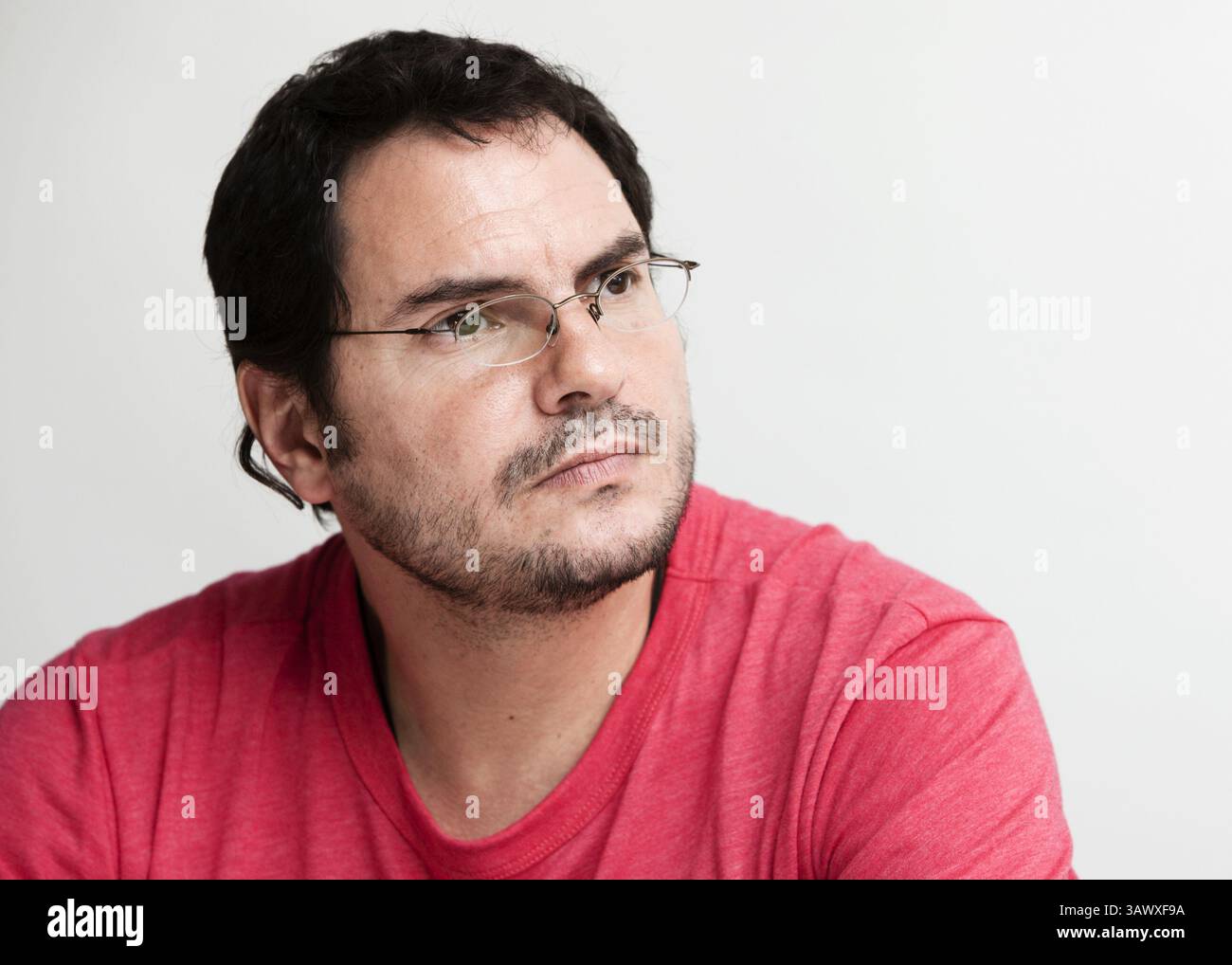 4. Mai 2009 – Hollywood, Kalifornien, USA – Regisseur Carlos Cuaron des Films „Rudo y Cursi“, fotografiert am 4. Mai 2009 in Los Angeles, KALIFORNIEN (Foto: © Armando Gallo/ZUMA Studio) Stockfoto