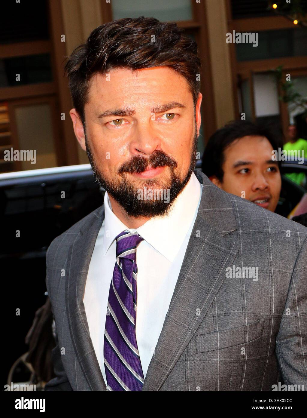 18. Juli 2016 – New York, New York, USA – Schauspieler Karl Urban kommt am 18. Juli 2016 zur Premiere von „Star Trek Beyond“ im Crosby Street Hotel in New York City (Credit Image: © Zelig Shaul/Ace Pictures via ZUMA Press) Stockfoto