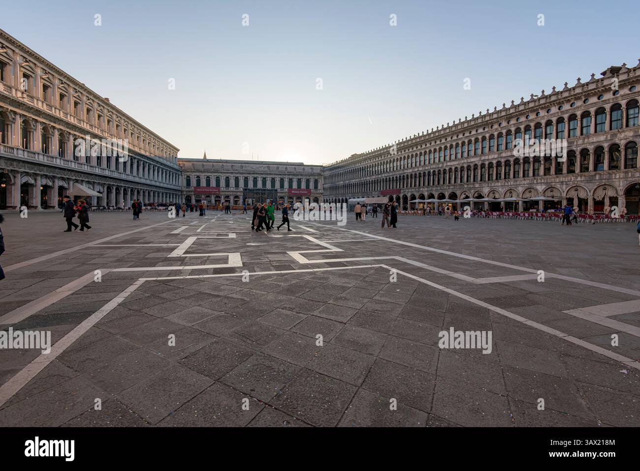 Venedig, St. Mark's plaza Square Stockfoto