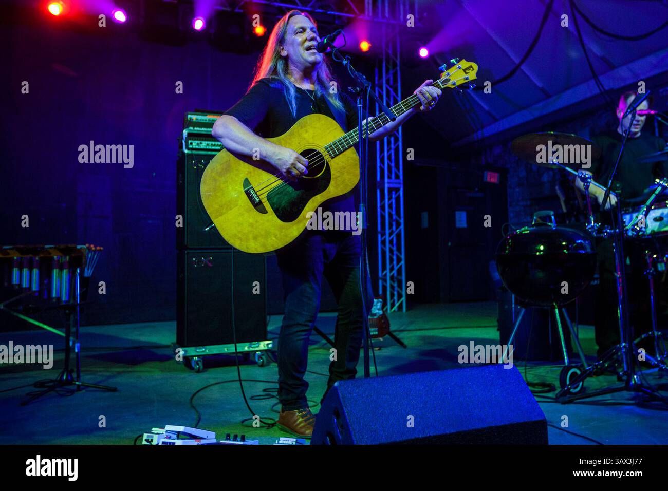 20. Juli 2016 - Austin, Texas, USA - Violent Femmes tritt am 20. Juli 2016 im Stubb's BBQ in Austin, Texas auf. Foto von BRIAN RITCHIE. (Bild: © Michael Mullenix via ZUMA Wire) Stockfoto