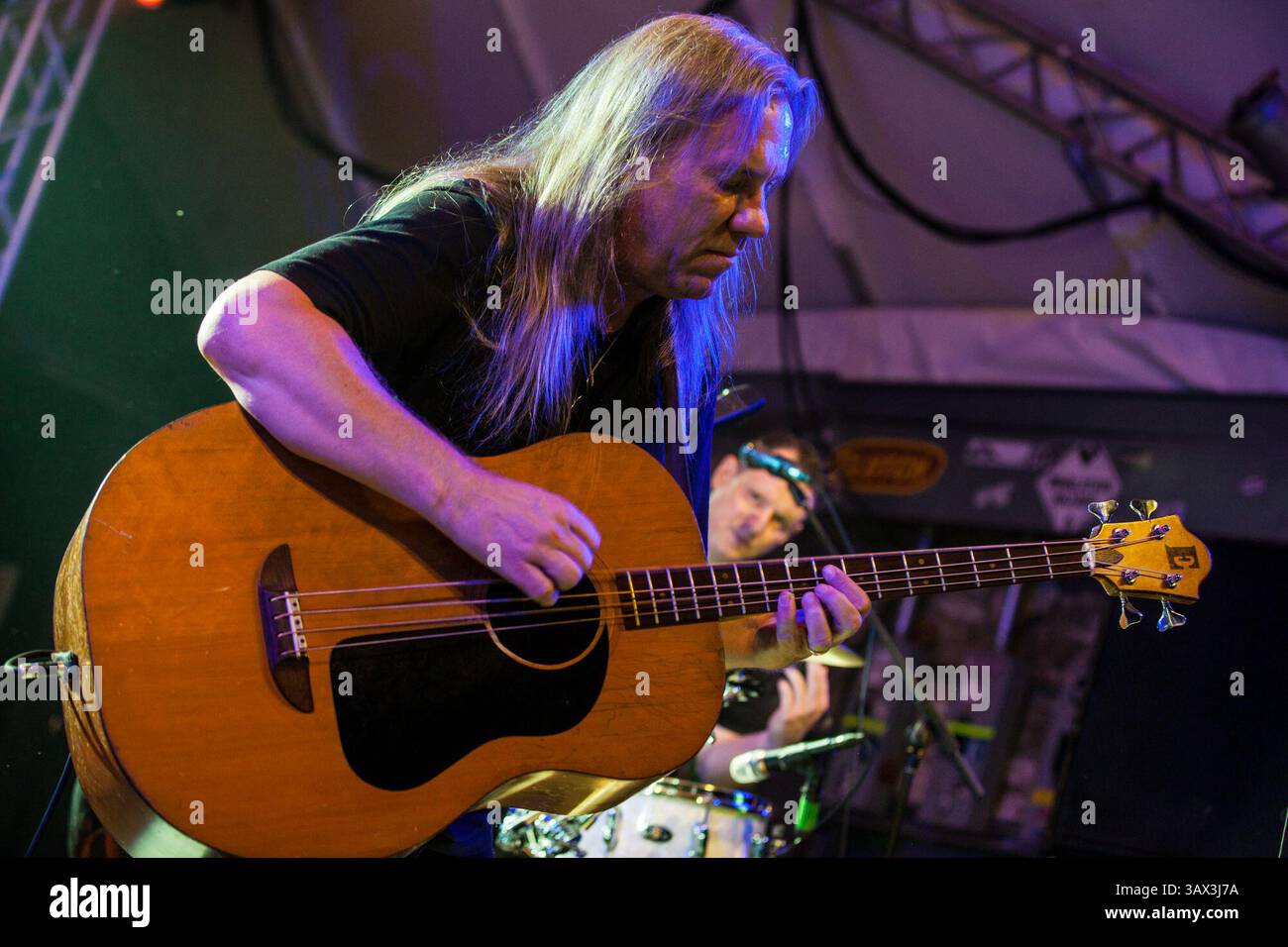 20. Juli 2016 - Austin, Texas, USA - Violent Femmes tritt am 20. Juli 2016 im Stubb's BBQ in Austin, Texas auf. Foto von BRIAN RITCHIE. (Bild: © Michael Mullenix via ZUMA Wire) Stockfoto