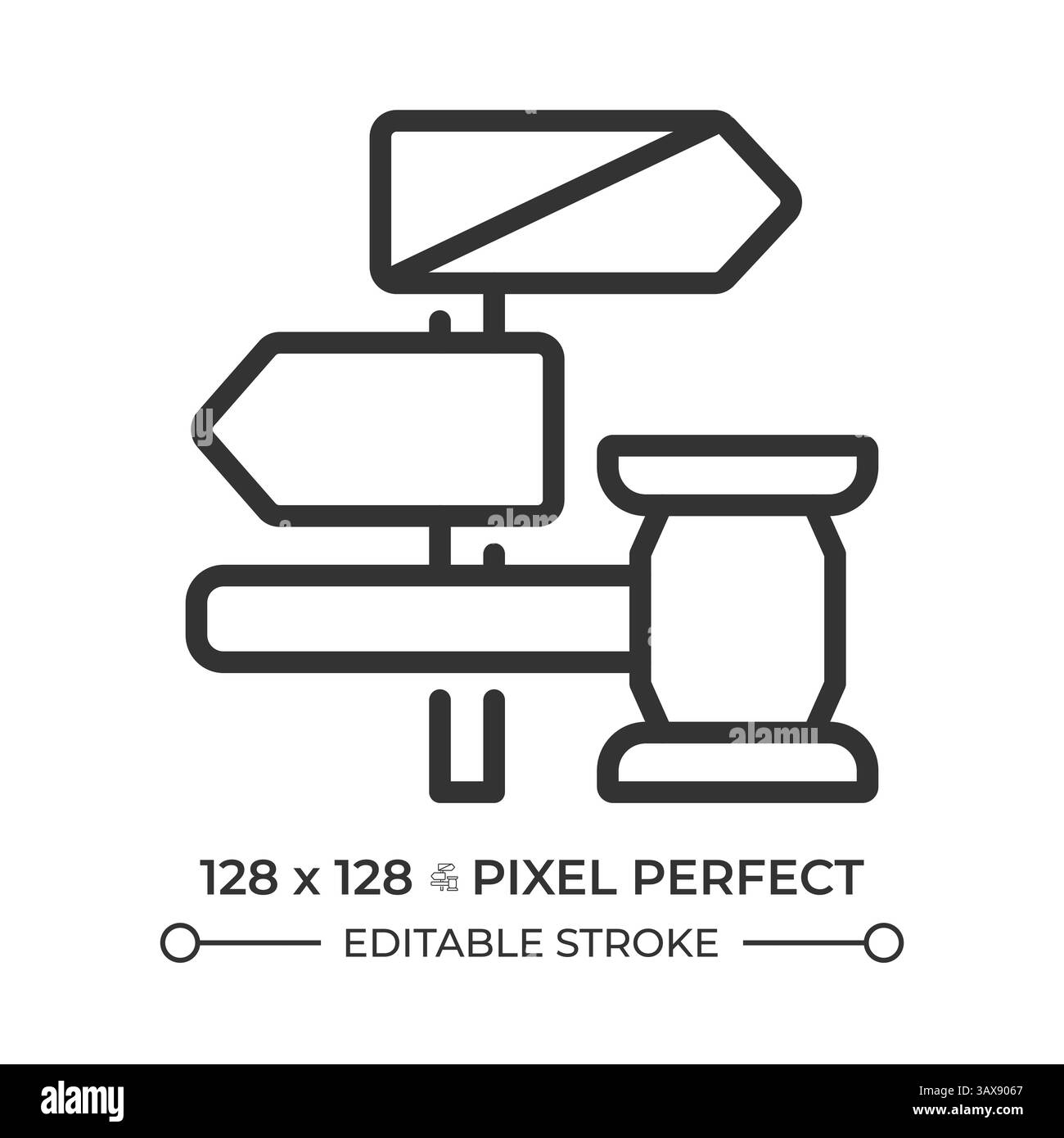 Das Recht, als unschuldig zu gelten, bis sich die Schuld erwiesen hat Stock Vektor