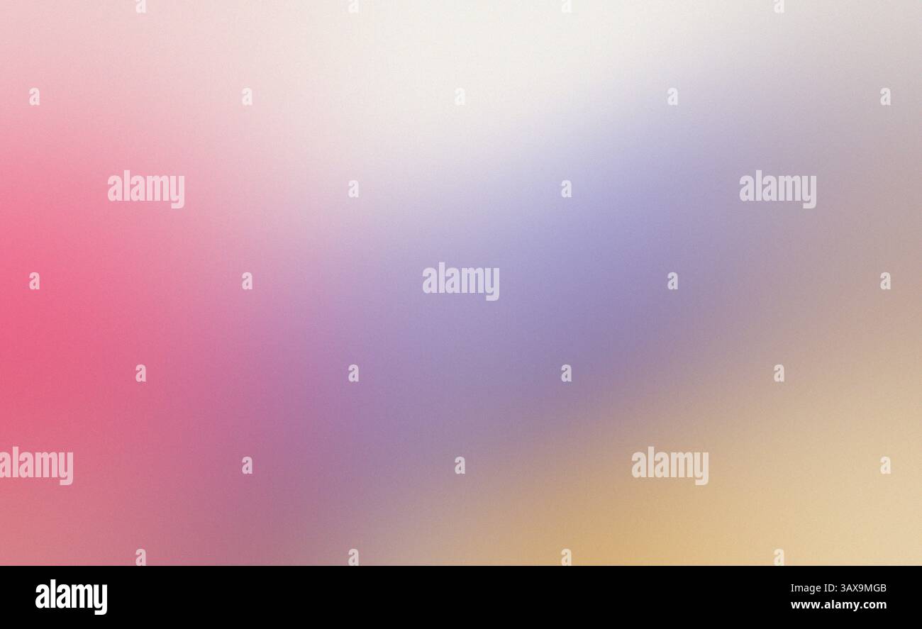 Bunter abstrakter Farbverlauf Gitterfarbhintergrund. Verlauf verschwommen bunt mit Kornrauscheffekt Hintergrund, für Kunstproduktdesign, soziale Medien, Stockfoto