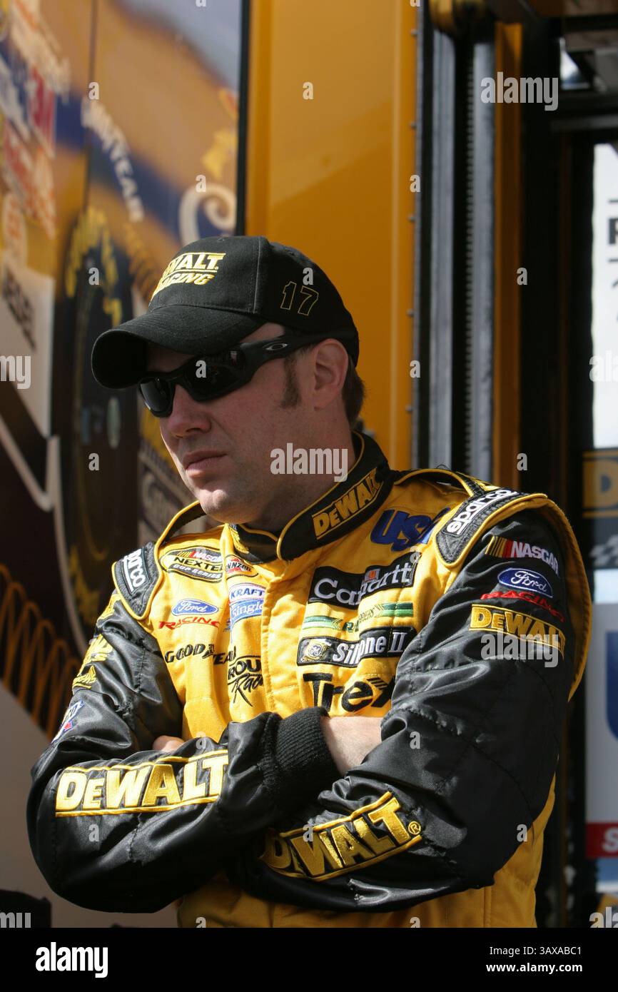 März 12,2006 - Las Vegas, Nevada Matt Kenseth 2006 UAW-DaimlerChrysler 400 Las Vegas, Nevada Stockfoto