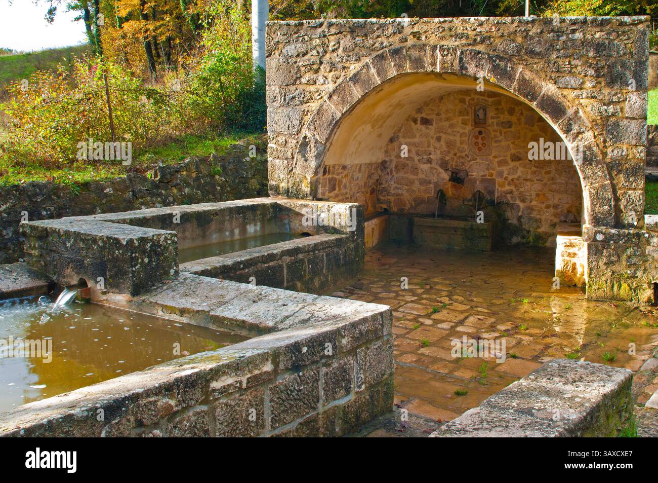 Italien Toskana Grosseto Provinz Semproniano - Fonte Vecchia Stockfoto