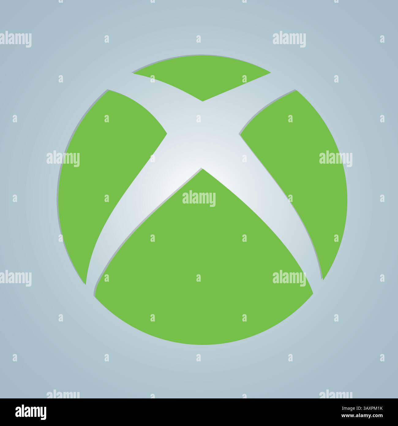 Microsoft Xbox-Symbol, Logo-Symbol, Zeichen und Vektorgrafik Stock Vektor