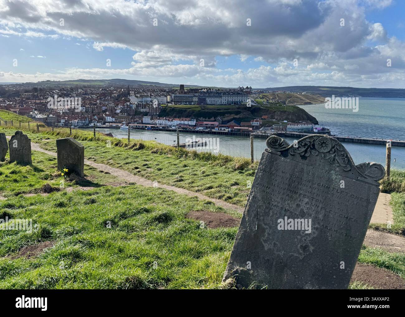 St. Mary's Church in Whitby North Yorkshire England Stockfoto