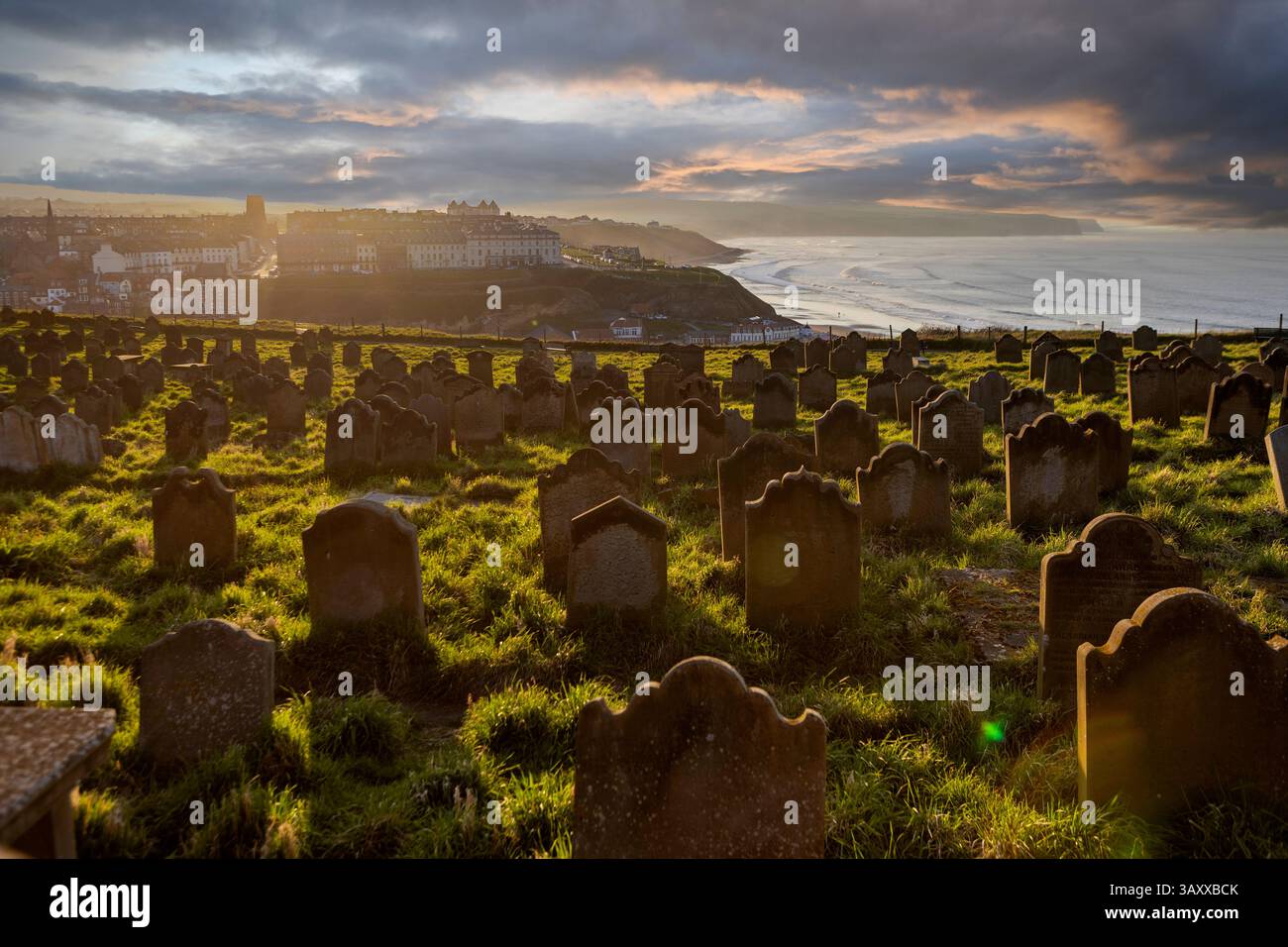 St. Mary's Church in Whitby North Yorkshire England Stockfoto
