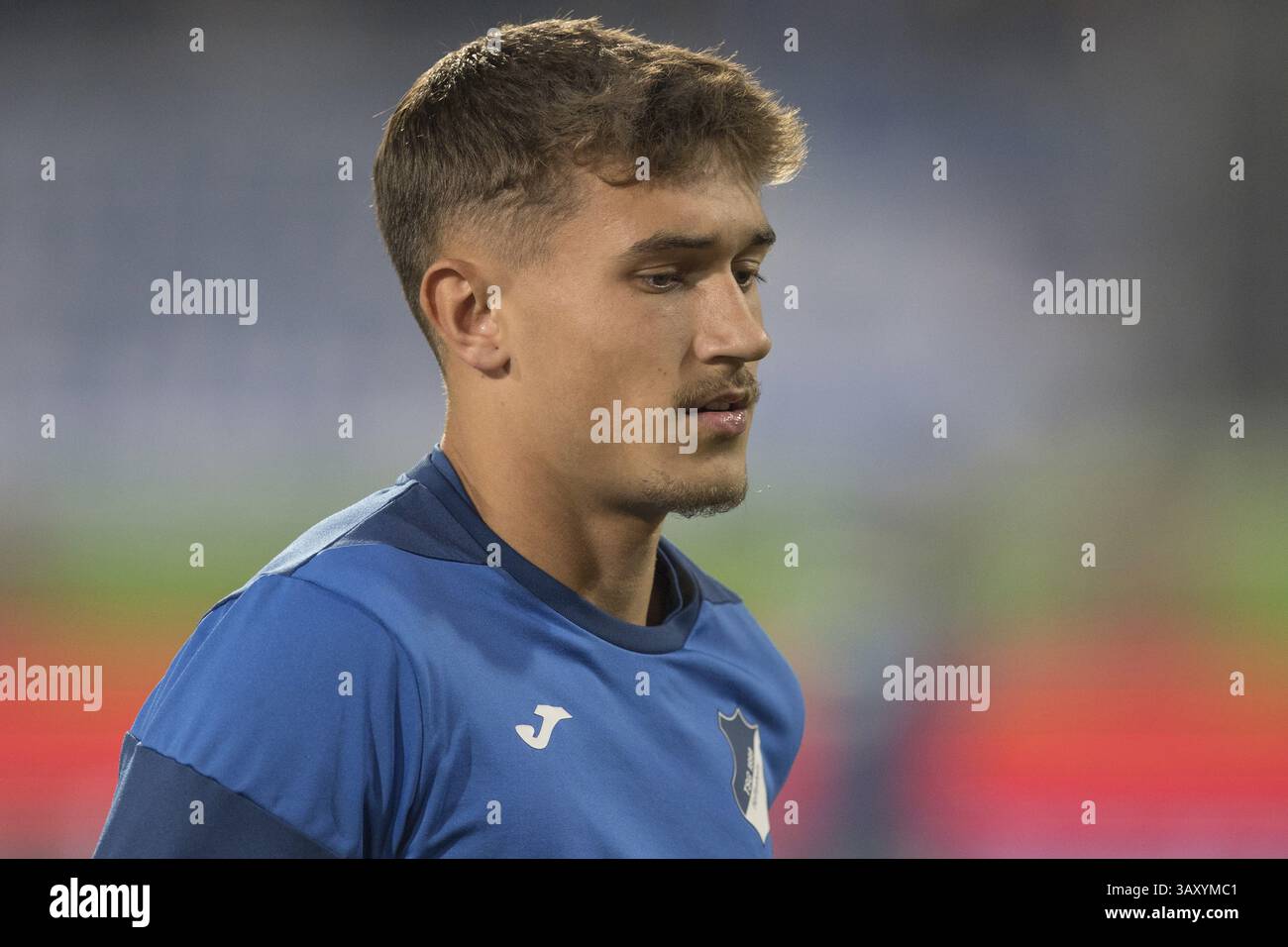 Deutschland: Fußball 1. Bundesliga, Spieltag 8 - 1. FC Heidenheim-TSG Hoffenheim, Voith-Arena, Heidenheim, Tom BISCHOF TSG Hoffenheim Stockfoto