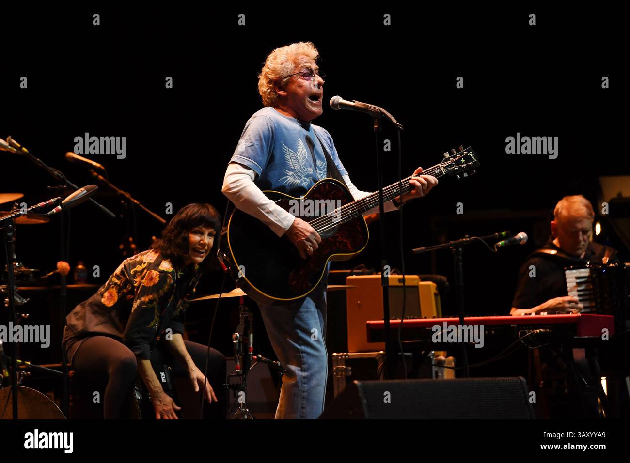 LONDON, ENGLAND - 21. APRIL: Roger Daltrey trat am 21. April 2025 im London Palladium auf. CAP/MAR ©MAR/Capital Pictures Credit: Capital Pictures/Alamy Live News Stockfoto
