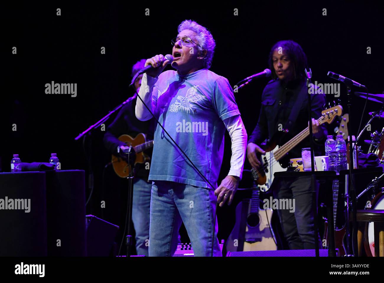 LONDON, ENGLAND - 21. APRIL: Roger Daltrey trat am 21. April 2025 im London Palladium auf. CAP/MAR ©MAR/Capital Pictures Credit: Capital Pictures/Alamy Live News Stockfoto