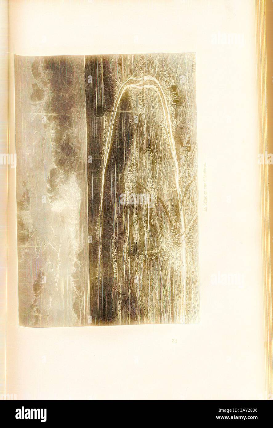 Eine abstrakte Darstellung mit einem gekrümmten Pfad oder einer Linie vor einem strukturierten Hintergrund, die ein Gefühl von Bewegung und Transformation weckt. Das Zusammenspiel von Licht und Schatten erhöht die Tiefe und Komplexität der Komposition., die seine im Blick auf Asnières, Heißluftballon 'Union' über der seine bei Asnières-sur-seine 1869, signiert: LaPlante, Abb. 103, S. 497, Laplante, Charles (sc.), 1870, James Glaisher; Camille Flammarion; Wilfrid de Fonvielle; Gaston Tissandier: Voyages aériens. Paris: Hachette, 1870, Klassische Kunst mit modernem Touch, neu interpretiert von Artotop Stockfoto