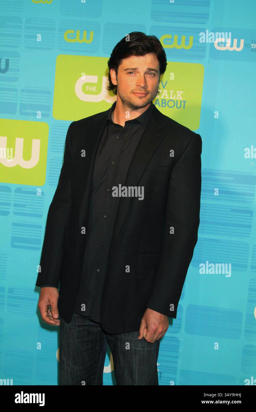 20. Mai 2010 – New York, New York, USA – TOM WELLING „SMALLVILLE“. Die CW kommt im Vorfeld am Madison Square Garden in New York City an, 20. Mai 2010. 2010.K65499JBB.(Bild: © John Barrett/Globe Photos/ZUMApress.com) Stockfoto
