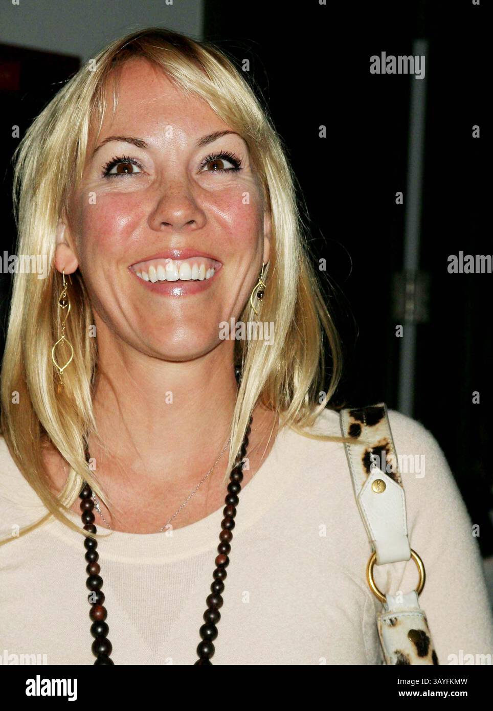 16. JANUAR 2007 - NEW YORK, NEW YORK, USA - K51403ML.VOOM PORTRÄTS ROBERT WILSON, EINE SERIE VON HOCHAUFLÖSENDEN VIDEOPORTRÄTS WELTWEITER IKONEN, DIE AUF DER PHILLIPS DE PURY & COMPANY, NEW YORK, NEW YORK, 2007 AUSGESTELLT SIND. - HEATHER RANDALL (Credit Image: © Mitchell Levy/Globe Photos/ZUMAPRESS.com) Stockfoto