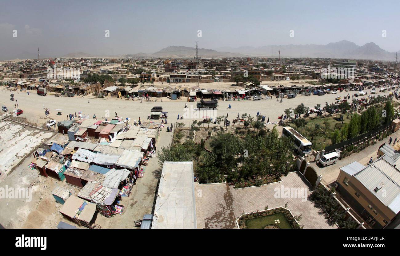 6. Januar 2010 - Kabul, Afghanistan - das Gebiet Ahmad Sha Baba in Kabul. (Bild: © Ton Koene/ZUMApress.com) Stockfoto