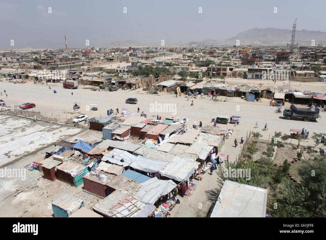 6. Januar 2010 - Kabul, Afghanistan - das Gebiet Ahmad Sha Baba in Kabul. (Bild: © Ton Koene/ZUMApress.com) Stockfoto