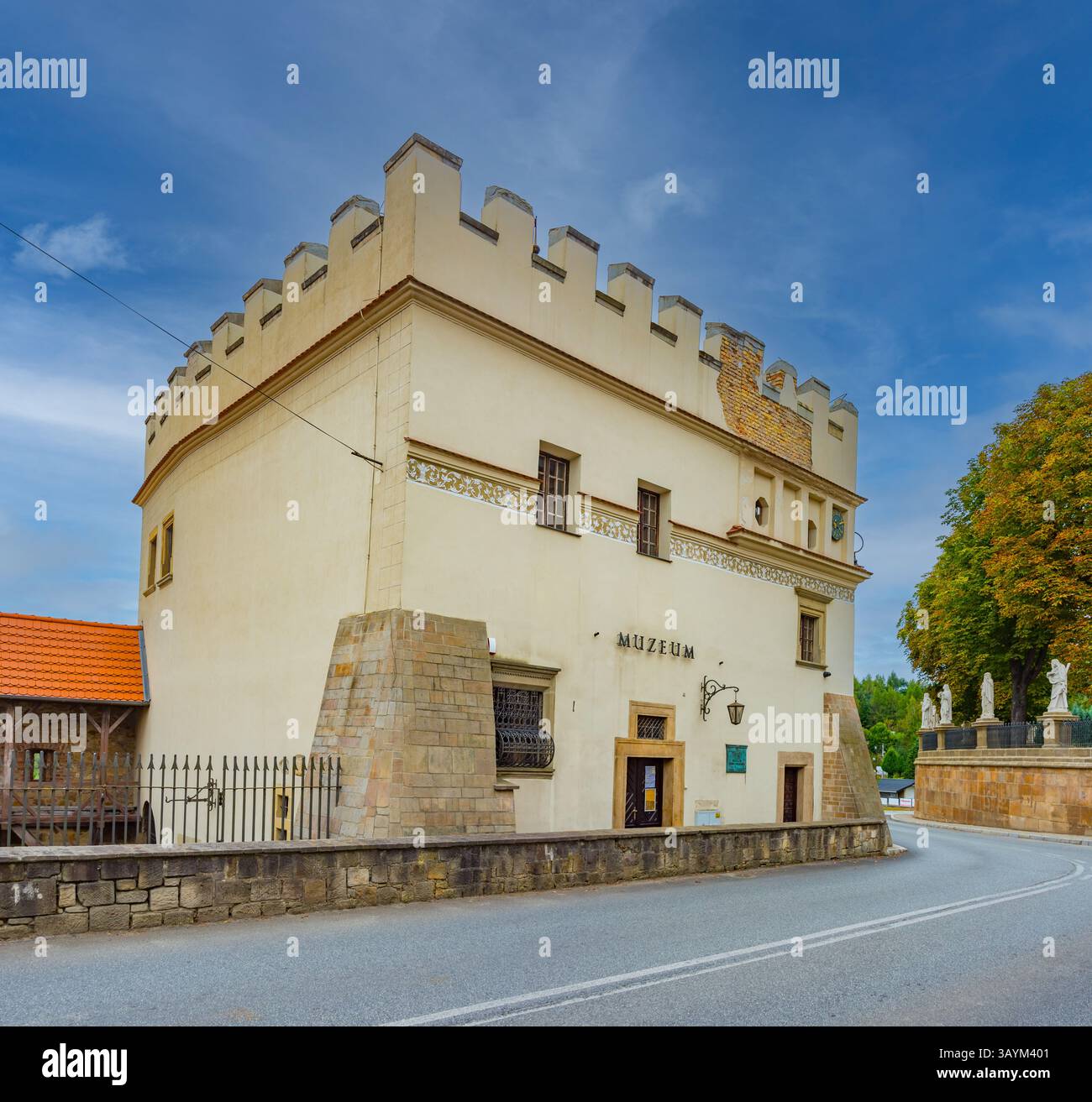 Museum der Region Biecz in Polen. BILD Stockfoto
