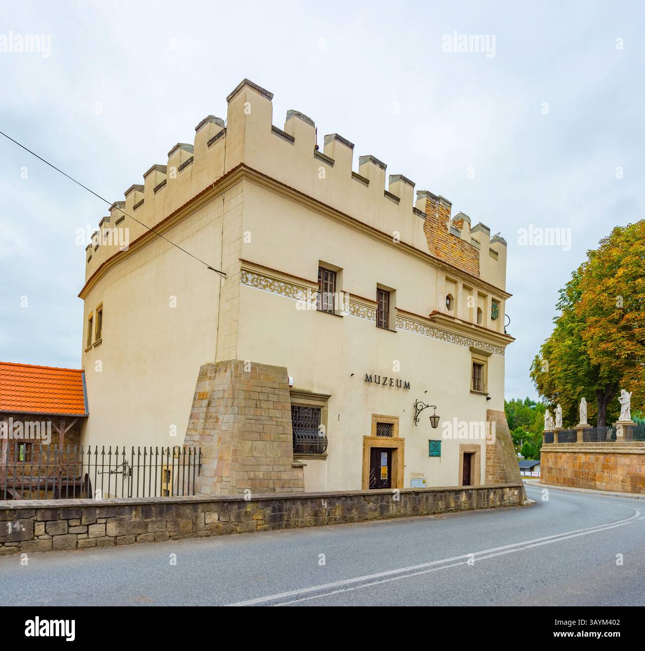 Museum der Region Biecz in Polen. BILD Stockfoto