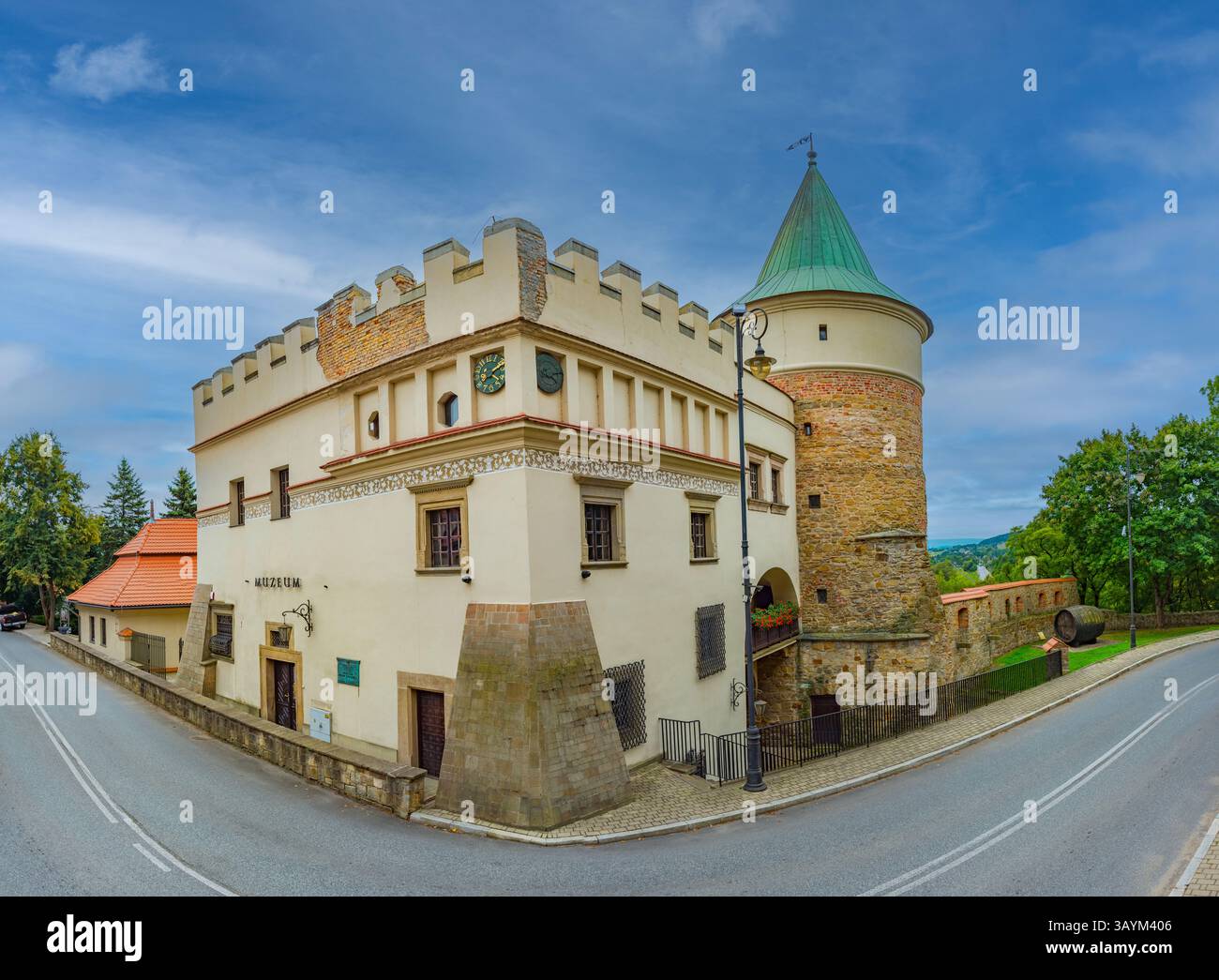 Museum der Region Biecz in Polen. BILD Stockfoto