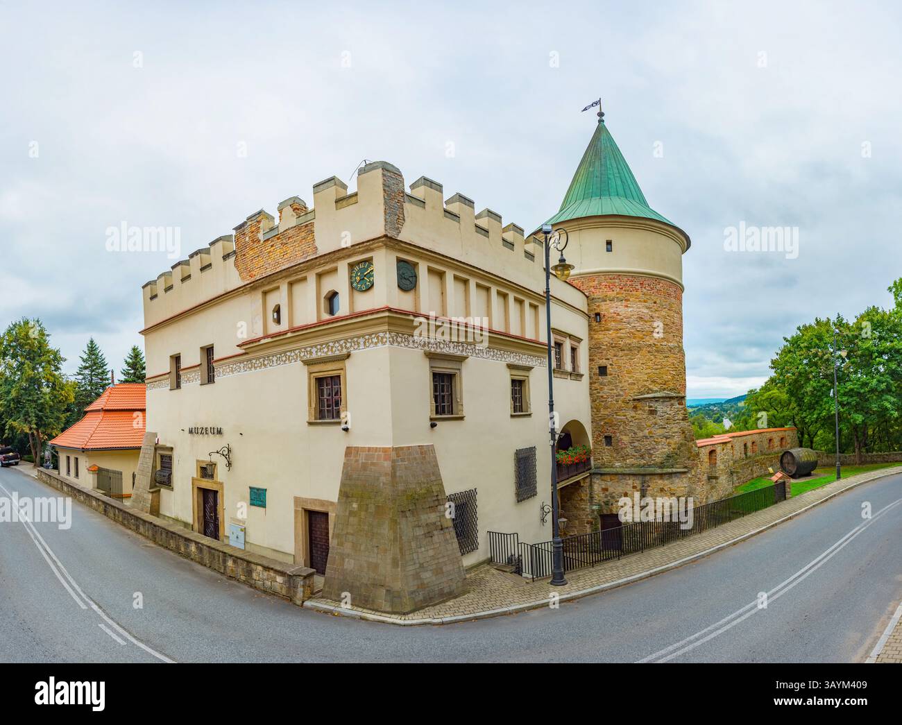 Museum der Region Biecz in Polen. BILD Stockfoto