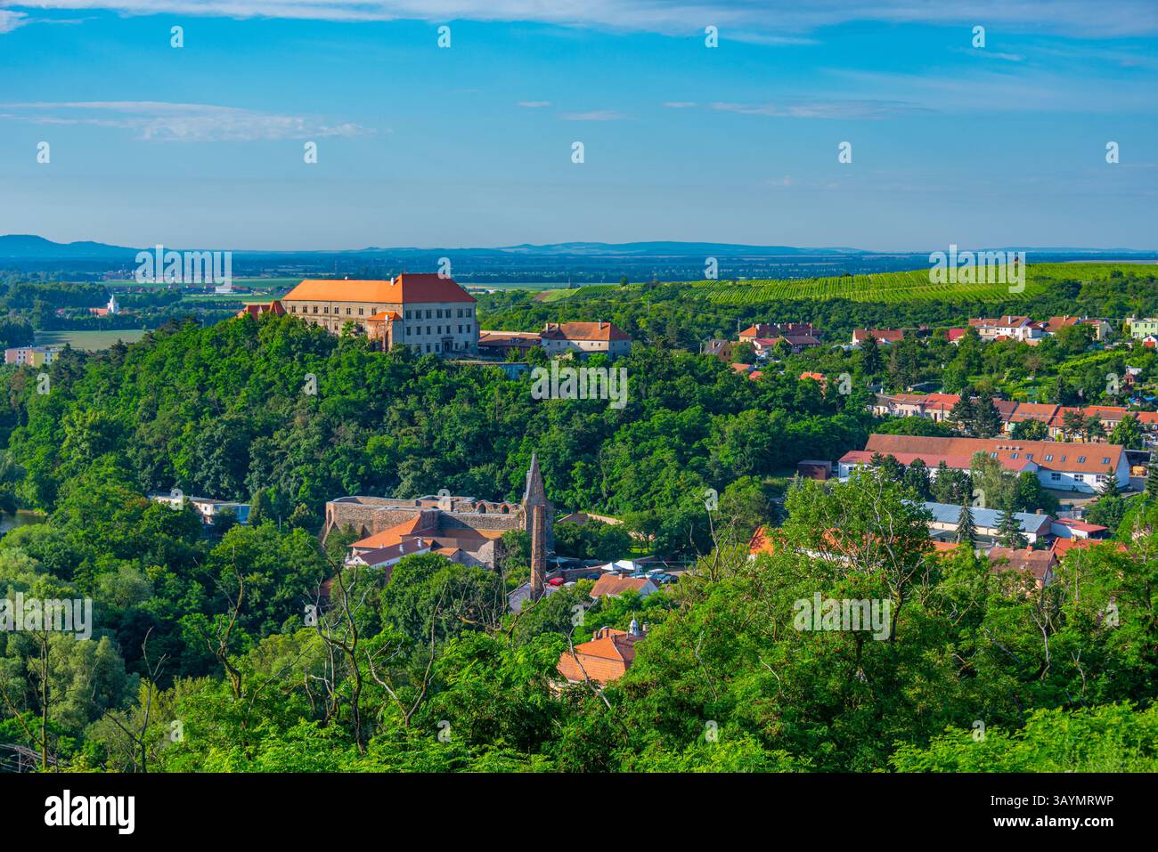 Schloss Dolni Kounice in Tschechien. BILD Stockfoto