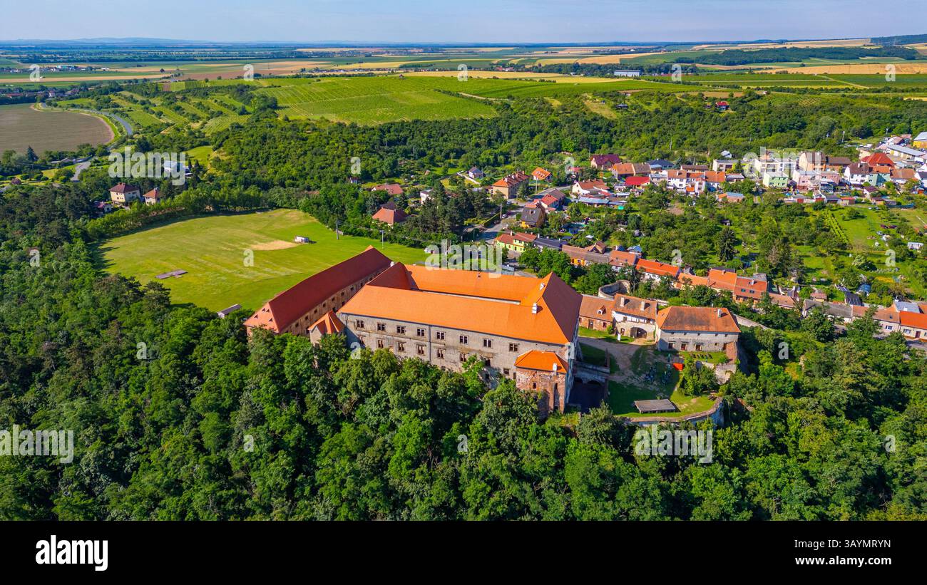 Schloss Dolni Kounice in Tschechien. BILD Stockfoto