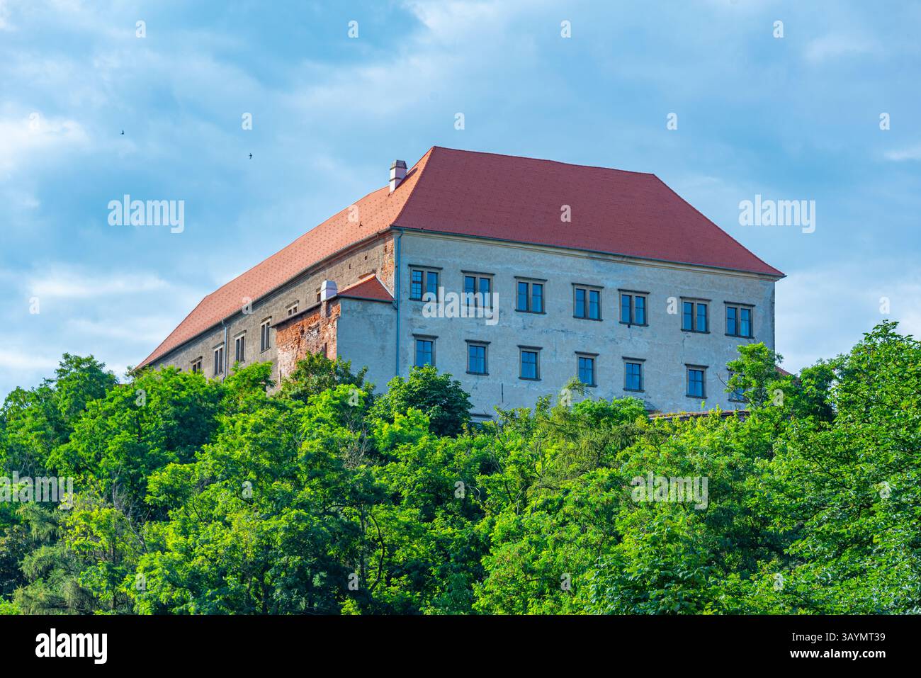 Schloss Dolni Kounice in Tschechien. BILD Stockfoto