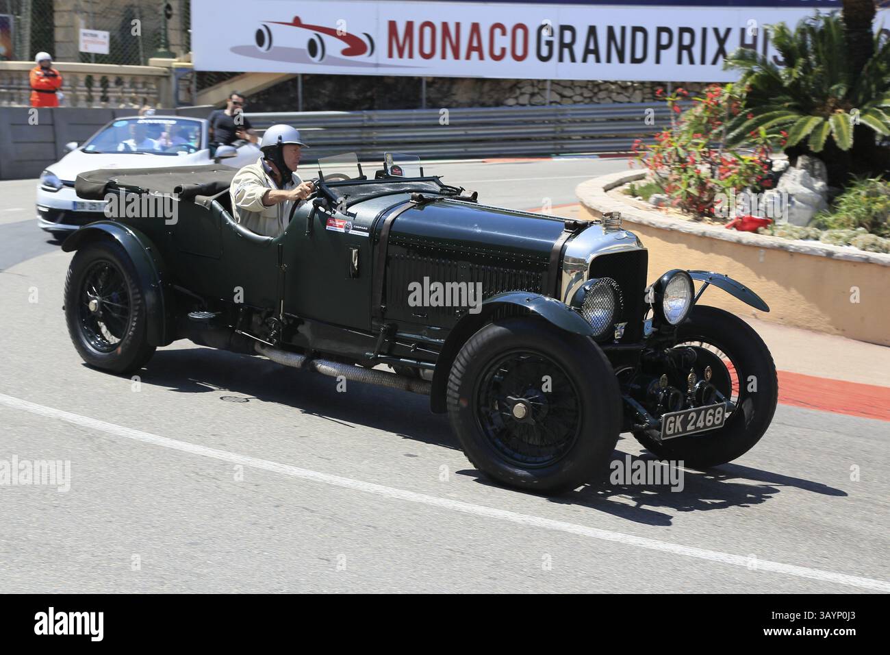 Bentley 6 1/2 Liter Sportwagen aus dem Jahr 1930, während des 10. Grand Prix Monaco Historique Stockfoto